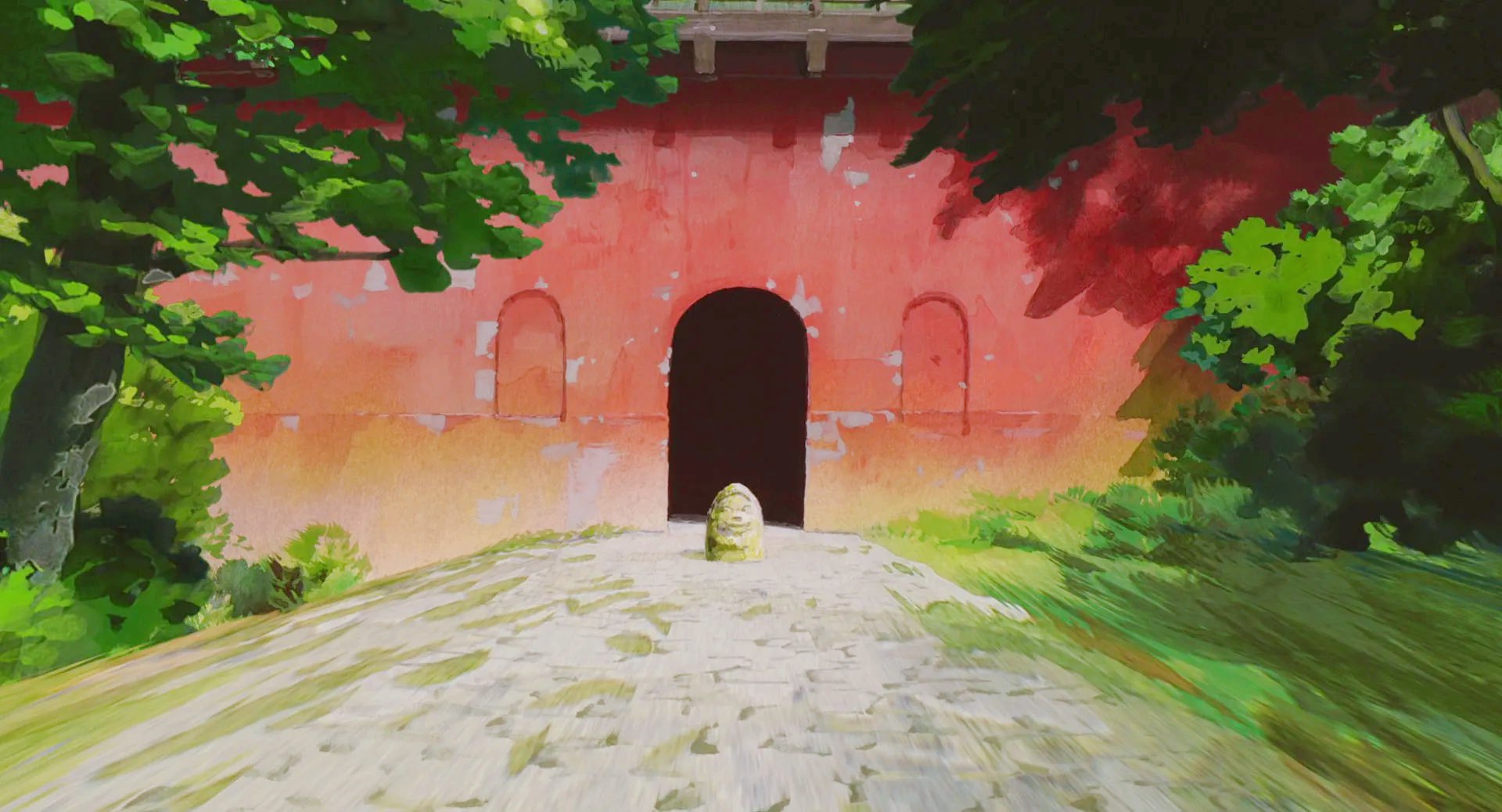 スタジオジブリ美術館 千と千尋の神隠し 石人 貯金箱