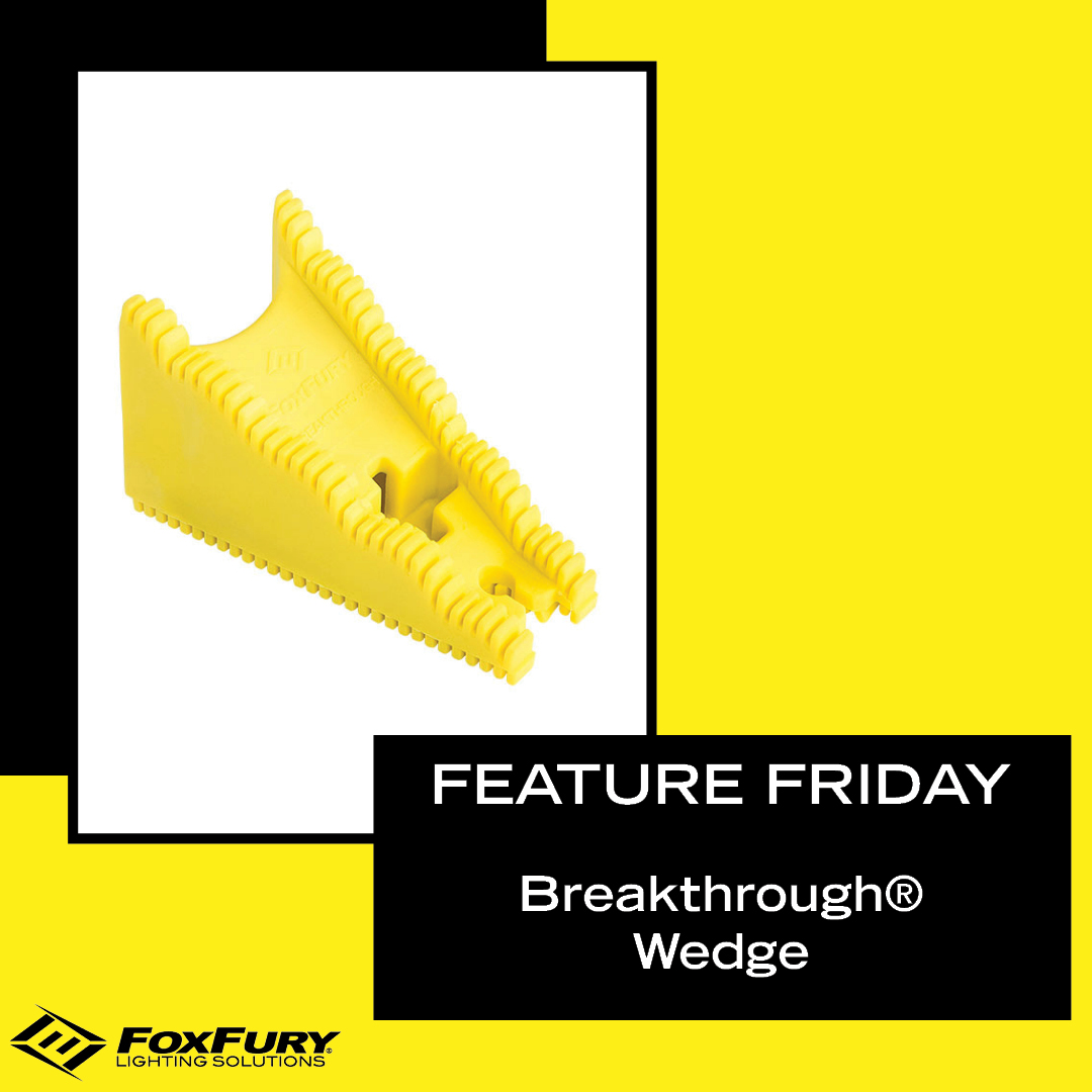 foxfuryLED's tweet photo. Breakthrough® Wedge - Use it as a traditional door stop or wedge it into the door hinge.

To learn more about the Breakthrough® Wedge, visit: https://t.co/8yaMn6Sk1f

#foxfurylightingsolutions #doorstop #featurefriday https://t.co/icZZt539LV
