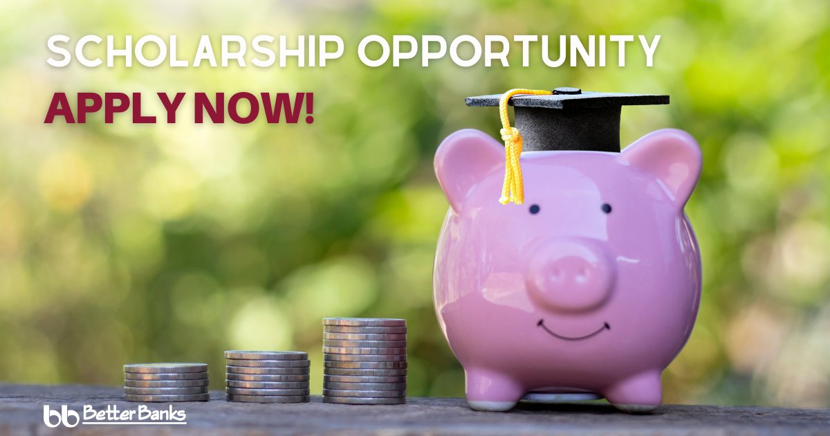 Better Banks is pleased to announce a scholarship opportunity for Illinois high school seniors, sponsored by Illinois community banks and the CBAI Foundation for Community Banking. To learn more and apply: betterbanks.com/scholarship-op…