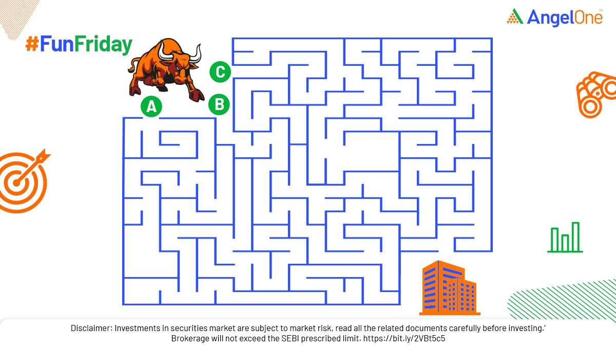 Can you comment the correct path for the Bull to reach its destination?

#AngelOneForAll #AngelOne #funfriday