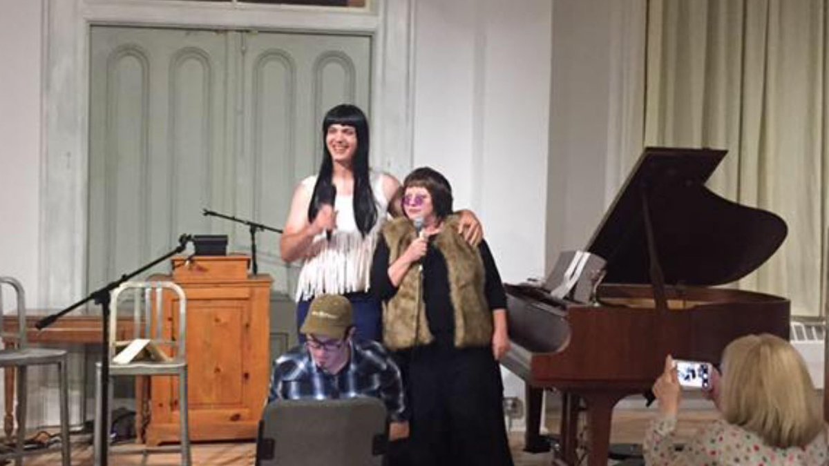 RhondaZimlich's tweet photo. More congratulations to @VCFA on 40 years of MFA in Writing bliss. @ConnieMayFowle1 @PCMadden3 @WriteLeungWrite #ThenAndNowVCFA https://t.co/KxT7orUPXV