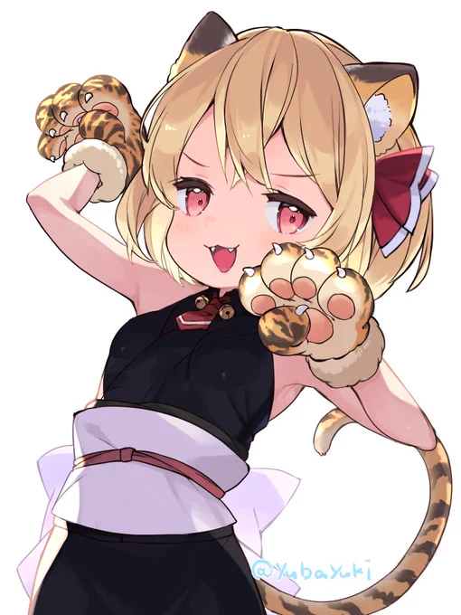描き初め虎ルーミア🐯
#毎月七日はルーミアの日
#毎月7日はルーミアの日 