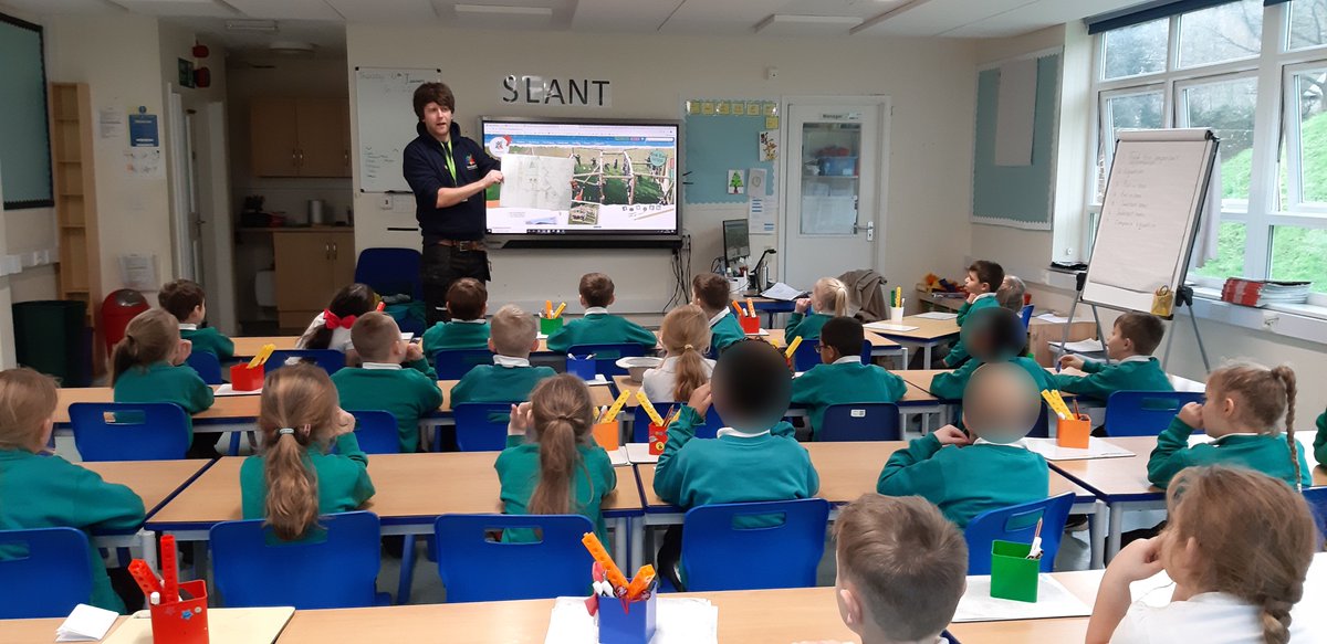 BreakwaterAcad's tweet photo. This week work began on the new play area at the back of the infant playground. Children in Jellyfish, Starfish and Turtles all enjoyed a Toolbox Talk with Pentagon Play to help them better understand how their new play equipment will be built. @PentagonPlayUK https://t.co/bPH9l0flbM