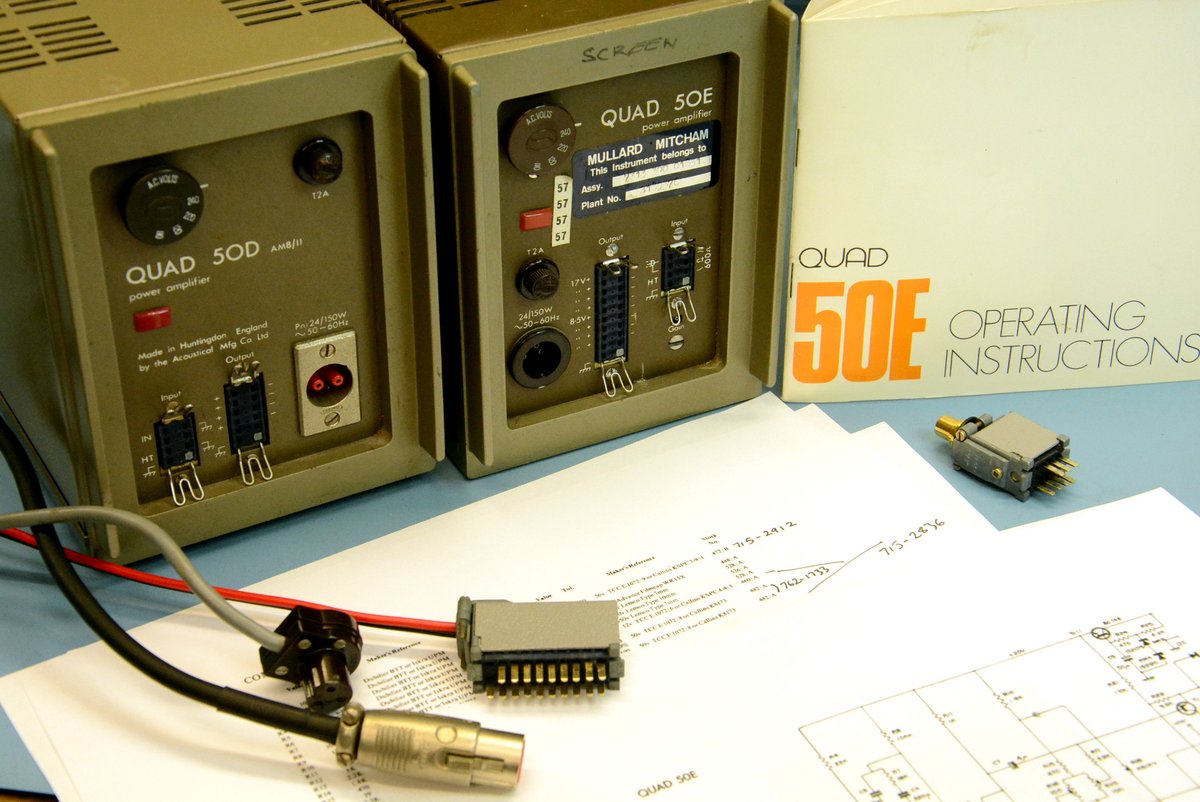 9600's tweet photo. New post: Servicing Classic QUAD 50 Amplifiers.
(transistor amps with a *transformer* output stage!)
https://t.co/B8P3cyulIe
#QuadHiFi #BBC #audioElectronics https://t.co/dykdUKK5ii