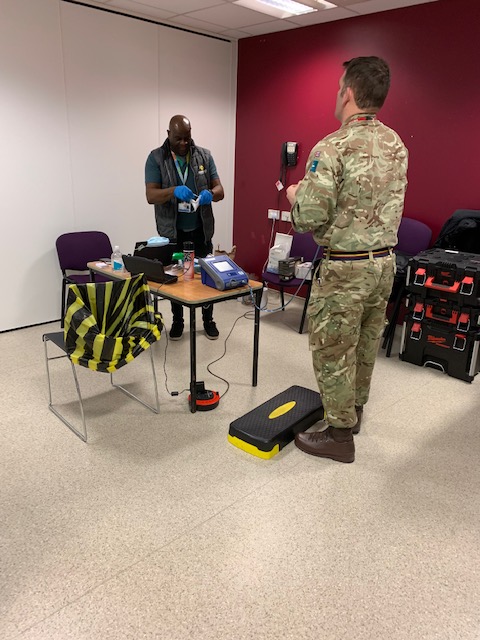 Thrilled to welcome the Army back to Barts Health today. They have all been Fit tested ready to work in our hospitals.