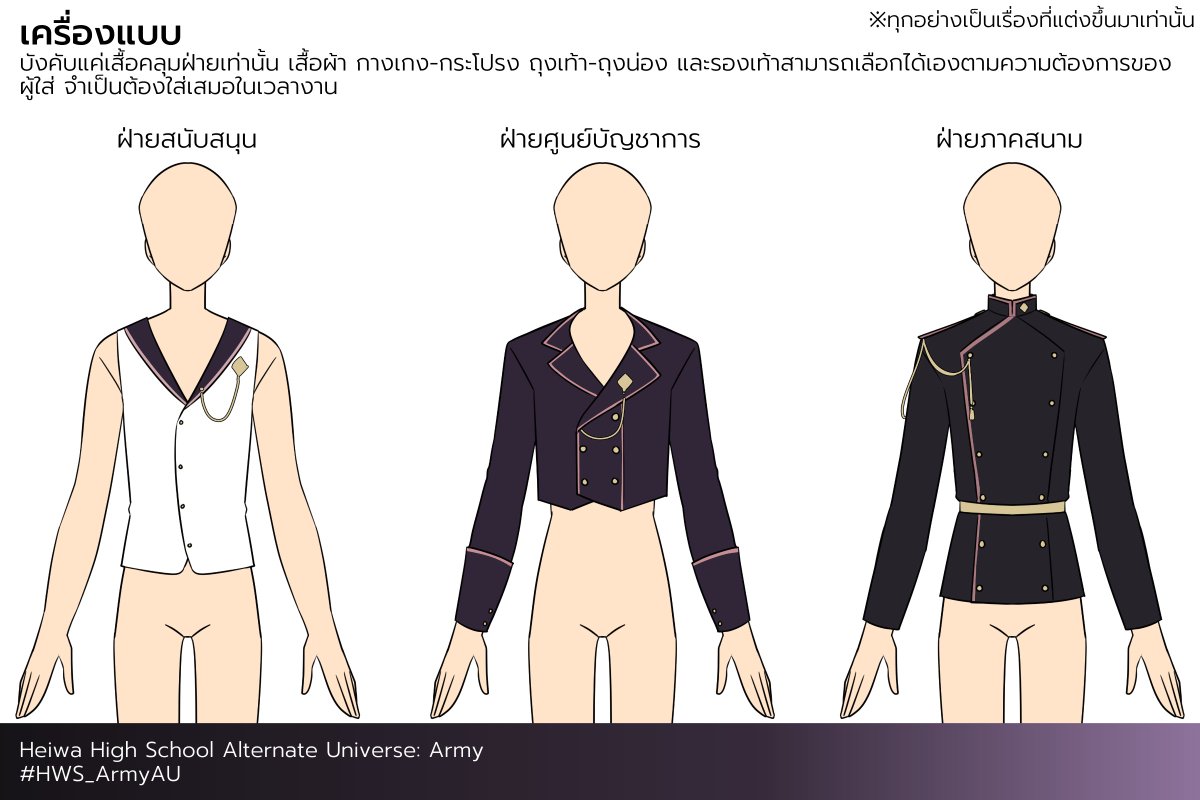 tsuruka_HWS's tweet photo. (เอาเอยูมาเปิดค่ะ! รายละเอียดอยู่ในรูปแรกเลยค่ะ)
#HWS_ArmyAU https://t.co/eRJ2uDVA9k