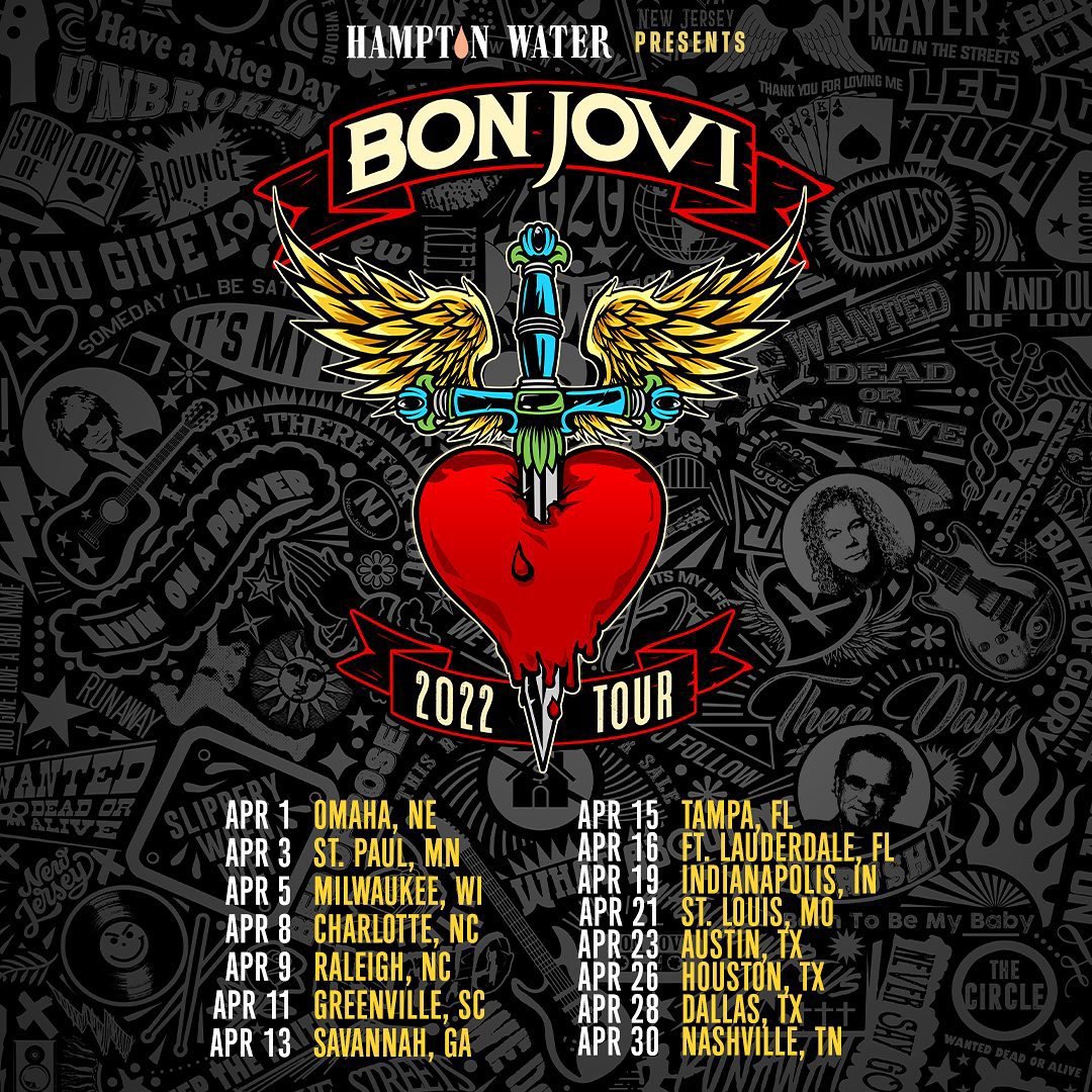Jon Bon Jovi Tour 2023 Uk