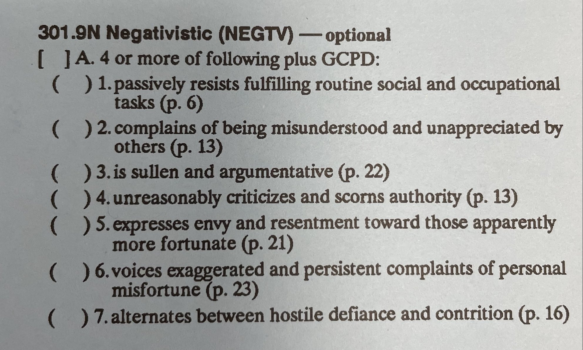 Negativistic on sale