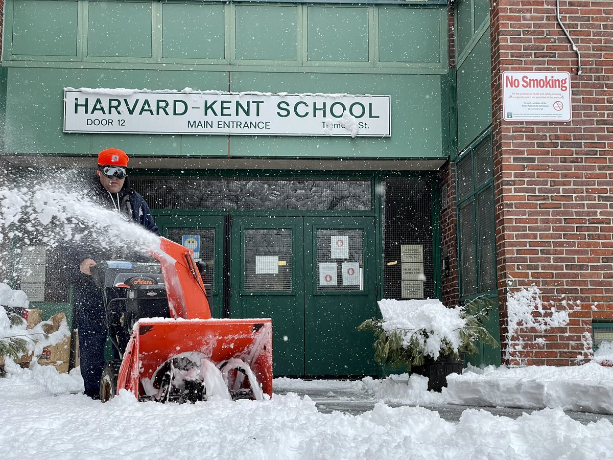 BPSCustodians's tweet image. Custodians across the city got up early and braved the snowy roads. We laced up our boots tight and got to work clearing snow and making safe passages. We won’t stop until the job is done. #nodaysoff @BostonSchools @MayorWu @GoIUPAT  We take pride in our work!