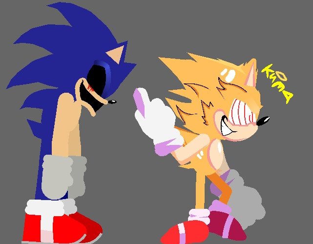 CapCut_sonic.exe vs fleetway sonic