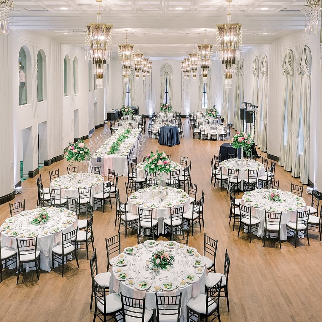 The Tulsa Club's designed by Bruce Goff in 1927 was filled with exuberant interiors, zigzag, waterfall plaster &amp; tilework. The lavish, Grand Ballroom occupied the top floor. By 1994 it sat abandonned &amp; vandalised &amp; until its sensitive renovation from 2015-19. #designthinking