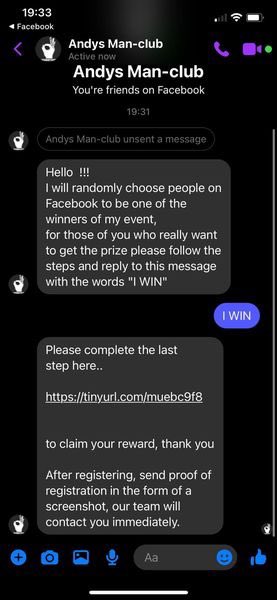 andysmanclubuk's tweet photo. 🚨🚨 SCAM ALERT 🚨🚨

Someone has made a FAKE Facebook account please see below!

If any one gets a friend request or message please DO NOT accept or click any links

We are in the process of reporting this

Do not give this page any personal details or bank details It is NOT US https://t.co/hPvXXvWv0t