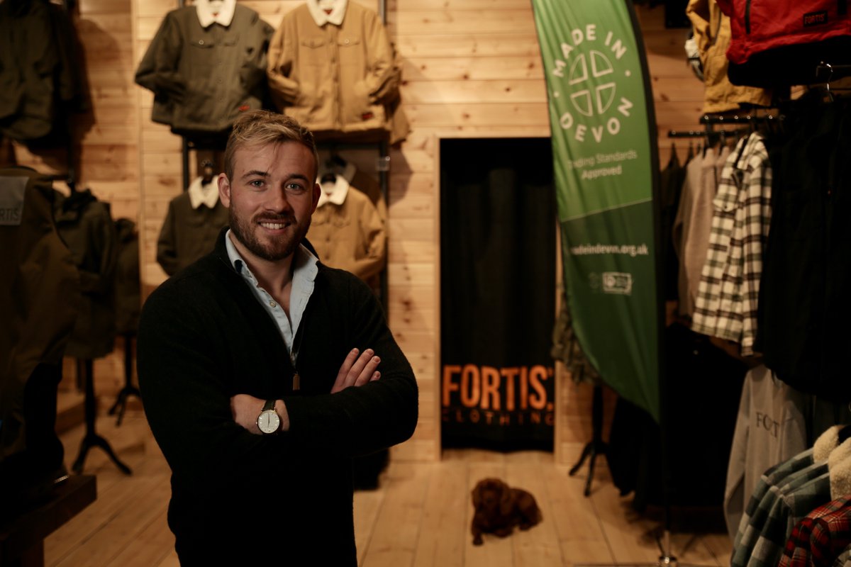 Brilliant day with <a href="/MadeinDevon2/">Made in Devon</a> filming Oliver <a href="/Fortis_Clothing/">Fortis Clothing</a> A Devon company that makes great gear for the great outdoors! ⛈️❄️🌪️