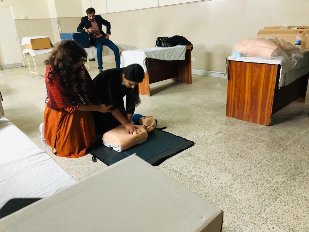 Mini-Workshop Series #gssoszmc
#basiclifesupport BLS
Kudos 2 Instructor <a href="/DrZareenSays/">Zareen Fatima</a> 
#theteacher
<a href="/PashmalY/">Pashmal Yousaf</a> <a href="/PkSurgeons/">WomenSurgeonsPK</a> <a href="/SOS_Pk/">Surgical Oncology Society Pakistan. SOSPK</a> <a href="/SairaSaleemSurg/">Saira Saleem</a> <a href="/mariyah_anwer/">Mariyah Anwer</a> <a href="/DrQudsiyaBano/">قدسیہ بانو (QB)</a> <a href="/marya_iftikhar/">Marya Iftikhar</a> <a href="/zainabsays21/">Zainab Fatima</a> <a href="/Dr_YasminRashid/">Dr. Yasmin Rashid</a> <a href="/Amna_Idrees/">Amna Idrees</a> #womensurgeons #pakistaniwonderwomen