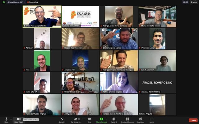 ¡Comenzando el 2022 con todo!🤟🏻 Así finalizó el módulo 8 del diploma #InvestmentReadiness para Emprendedores junto a Israel Pons, CEO de Angels Nest Global y colaborador del programa👏🏻