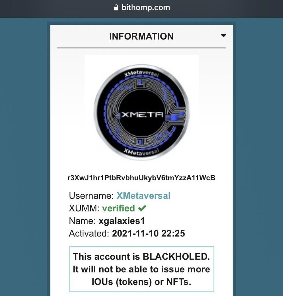 ✨🏆🎁🎈 $XMETA #Giveaway!!!🎈🎁🏆✨

Celebrating $XMETA's Blackholed Status! 🥳🎉

💰 2000 $XMETA to 10 Winners Who:

🎁 ♻️ &amp; ❤️ this post
🎁 Comment and Tag 3 Friends
🎁 Join: discord.com/invite/Tjbnxv3…
🎁 Follow <a href="/XGalaxiesNFTs/">XMETA on Bitrue for XGalaxiesNFTs</a>, <a href="/AirDropBishop/">Airdrop Bishop || 🪙💰💎 🚀🔥🪂</a> &amp; <a href="/XRP_Airdrops/">XRP Airdrops</a> 

⏳ Ends 12 Jan 22