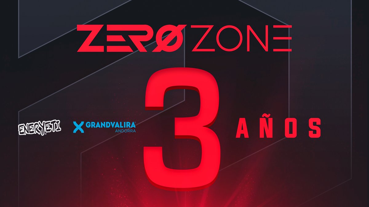 ¡Hoy es un dia de celebración!

Cumplimos 3 AÑOS desde la fundación de ZERØZONE 🥳🍾