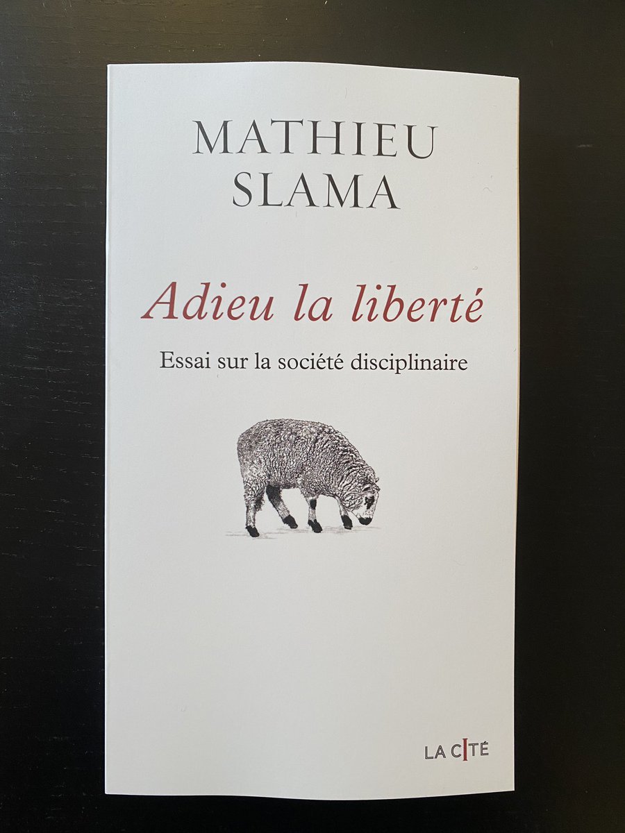 mathieuslama's tweet photo. La liberté nous a été volée, et nous avons sagement applaudi à nos fenêtres. 

Mon livre « Adieu la liberté » sort le 20 janvier prochain. Pour comprendre les raisons de ce désastre démocratique. https://t.co/Ei7aXi0Ydb