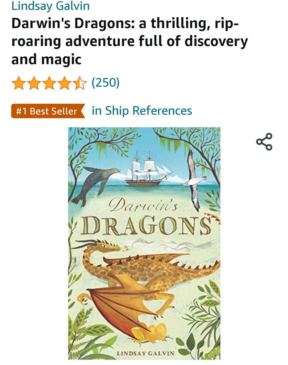 Happy 1st birthday 🐲Darwin's Dragons🐲 🎂🎉

I had no idea how my first MG would find readers in January lockdown. But it's had a bestseller flag every week since 😭

Thank you ALL 🙏

To celebrate I'm giving away a 20 min digital school visit.

Follow RT tag 3 friends to enter.