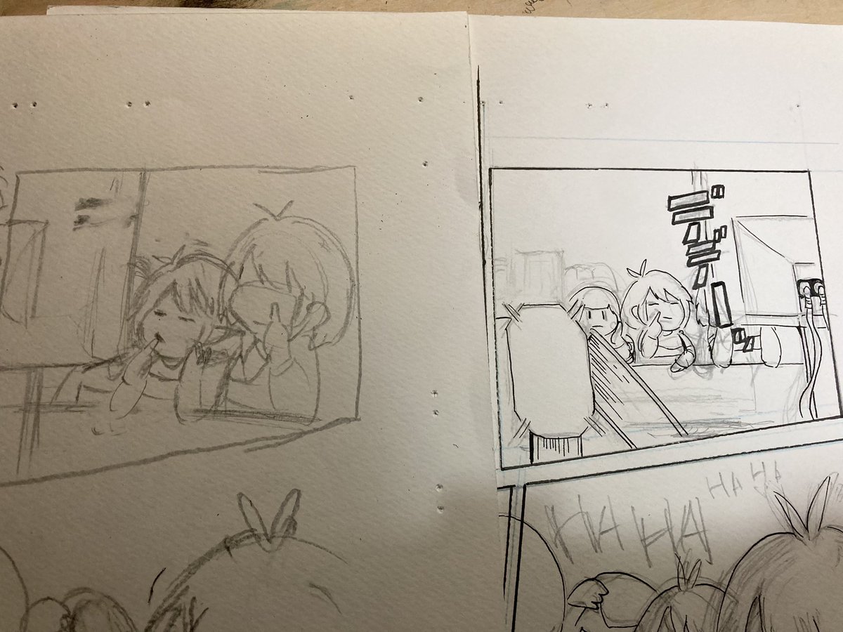 描き直し。 