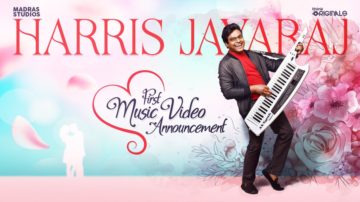 smc_styles's tweet photo. Time to get hype 😍
@Jharrisjayaraj 's first ever music video announcement is here !
▶️https://t.co/ewbIqRuZJL
#ThinkOriginals next ft none other than #HarrisJayaraj ♥️
#KarthikArasakumar #MadrasStudios @RDRajasekar @Viveka_Lyrics @thinkmusicindia https://t.co/r12qHHp13Q