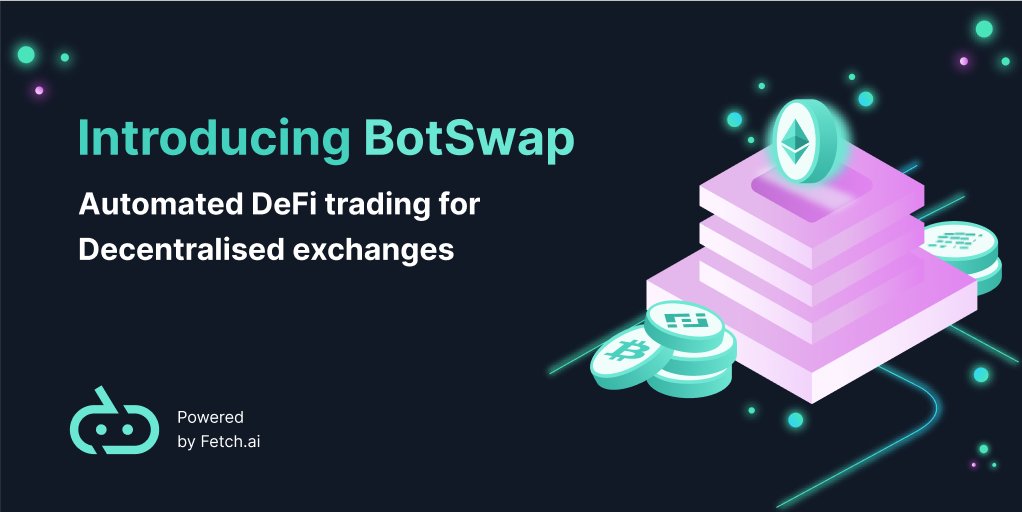 Definews_Info's tweet photo. 💢 @Fetch_ai introduced its #DeFiAgents, #BotSwap

💢 BotSwap is a user-friendly toolkit to help you automate Decemtralized Finance liquidity management

🔽 INFO
https://t.co/s9AFedGFon
#DeFi #Definews https://t.co/8QjJ8vpFGS