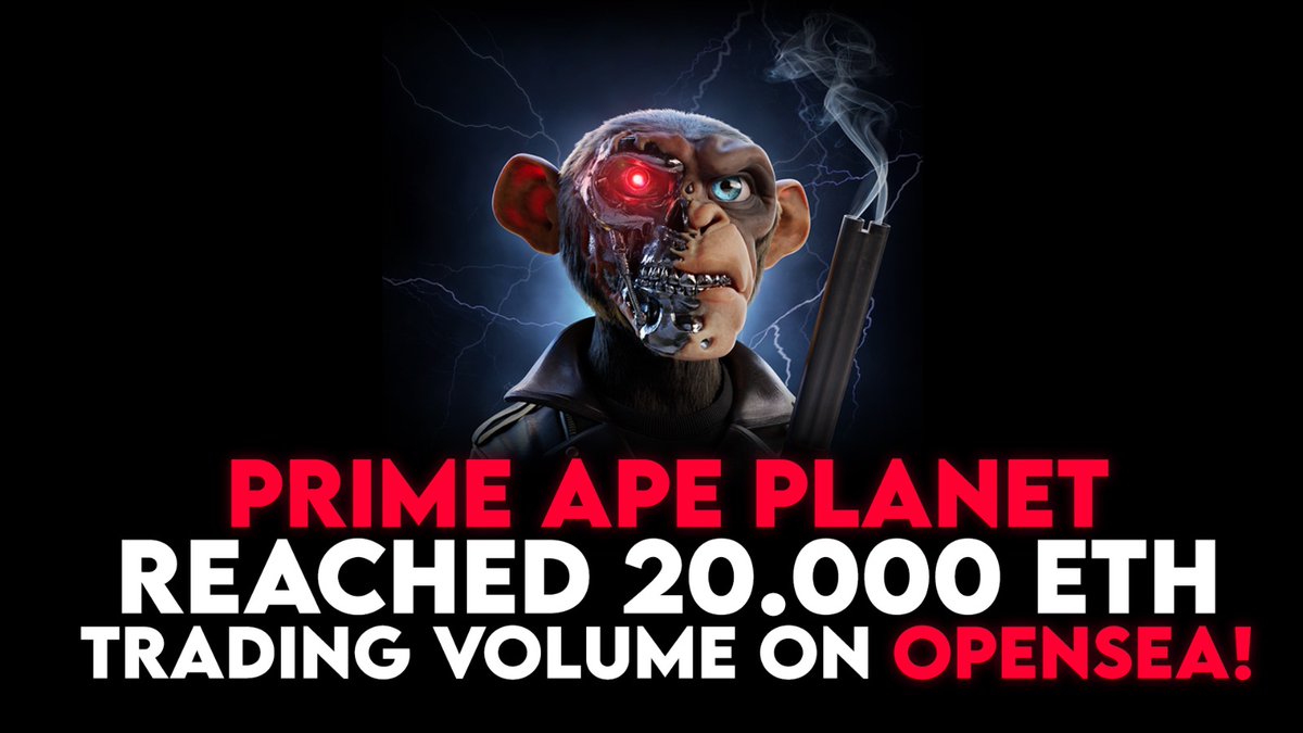 We just broke 20K ETH($68 million) in trading volume on Opensea!

Thanks to all of you guys for your constant support.

Big things are coming soon and we hope that you guys are excited for our Roadmap 2.0 dropping in 2 days!🔥