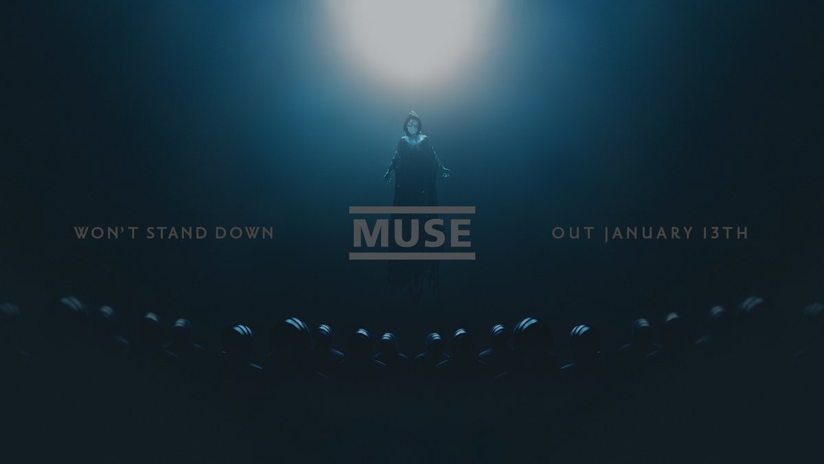MusestColombia's tweet photo. ⚠️⚠️⚠️¡MUSE HA VUELTO!⚠️⚠️⚠️

El nuevo single de #Muse, Won't Stand Down estará disponible el día 13 de enero en todas las plataformas de streaming.

Pre-save en el siguiente link: https://t.co/VMBFLewwb9
#MuseColombia #WarnerMusicCol https://t.co/PkBs7dfBWu