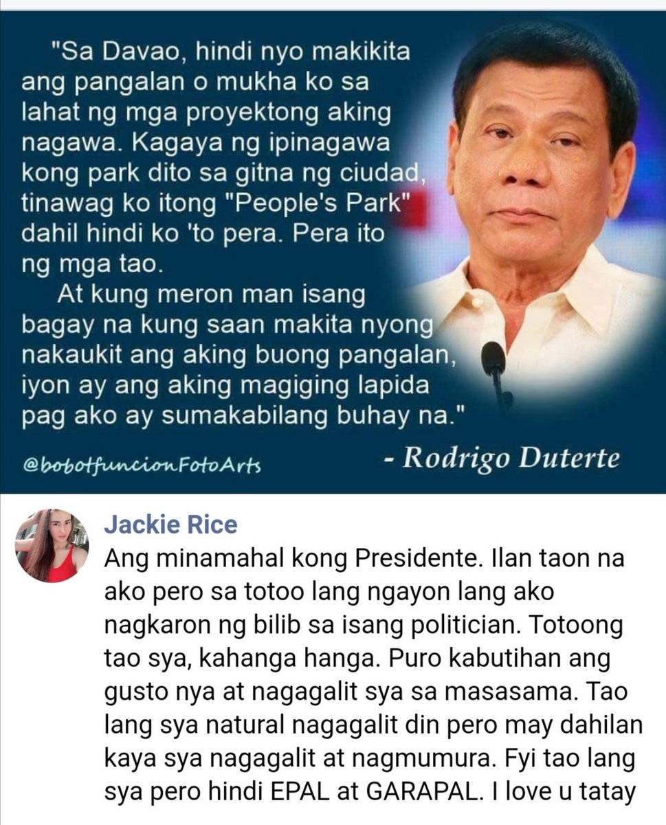 Ganyan nga Miss Jackie Rice 💖💖💖
