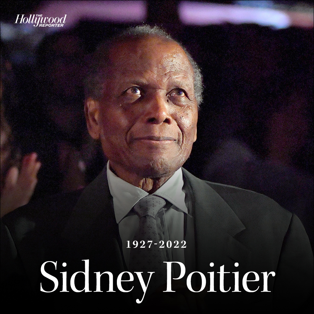 THR's tweet image. Sidney Poitier, the noble leading man whose work paved the way for minority actors and actresses everywhere, has died at 94 

Read more on his legacy: thr.cm/127SbVS