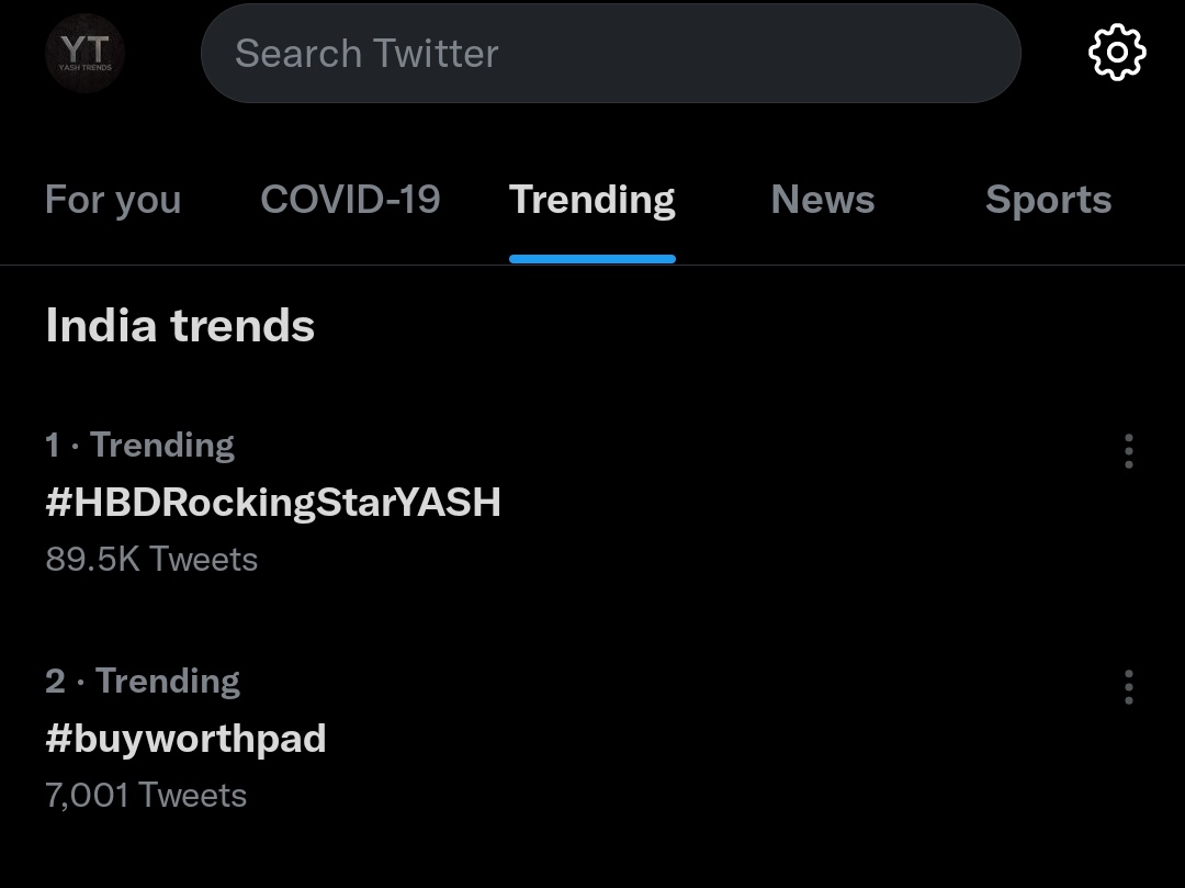 YashTrends's tweet photo. Our Tag Into BOSS Place😎🔥🔥🔥

#HBDRockingStarYASH
@TheNameIsYash #KGFChapter2 https://t.co/2RKEphbynv