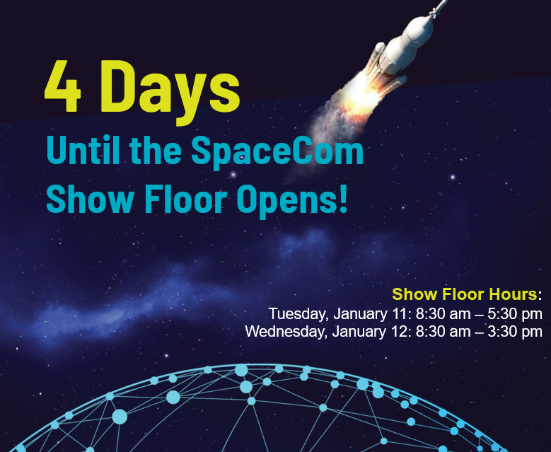 SpaceComExpo's tweet image. 4. MORE. DAYS! #spacecom2022 #spacecom #spacecomexpo #48thspaceportsummit Developed in partnership with @SpaceportSummit !