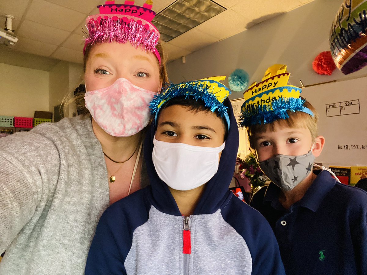 A new to <a href="/Lead_Mine/">Lead Mine Elementary</a> staff member who is assisting 2nd grade took a quick little field trip this morning and bought us birthday people some fun things! <a href="/Elizabethkinane/">Elizabeth</a> you spread so much joy, thank you for being you and for making us feel celebrated today!