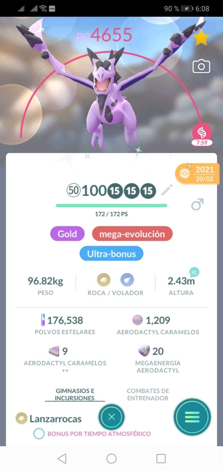 Aerodactyl - Mega Aerodactyl (Pokémon) - Pokémon Go