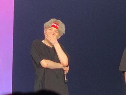 RT @jeonxyzc: Yoongi being the tiniest baby in concerts- A devastating thread https://t.co/sx2xrlOjUV