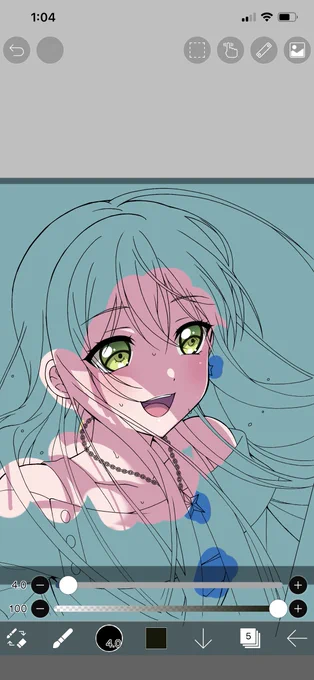 おたえーー❗️❗️
ななめの顔になると途端に難しくなるるる…😵‍💫 