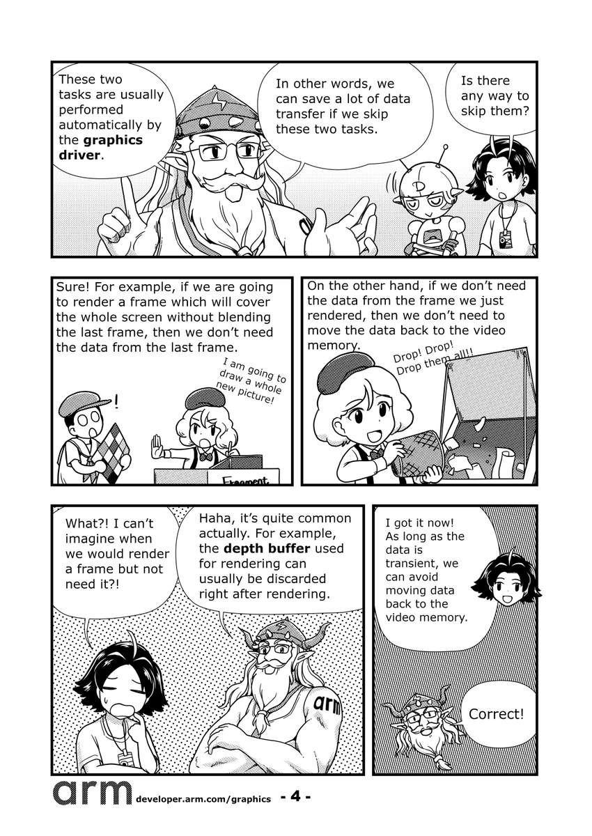 Dr. Arm returns for another thrilling adventure in Volume 2 of our Mali Manga series 😱 

In this issue we're investigating Render Passes! 

To download the full comic head to the <a href="/Arm/">Arm</a> Developer page here: 
bit.ly/3ETkuC2

#manga