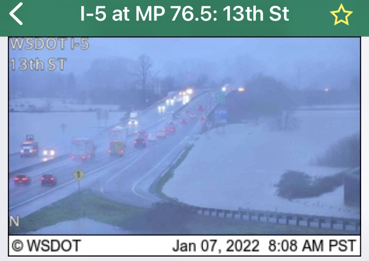 WSDOT SW on Twitter "Alert A 20mile stretch of I5 in lewiscounty