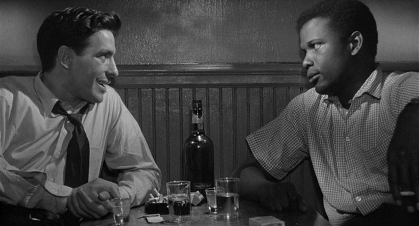 PeterAPeel's tweet photo. One Sidney Poitier film definitely worth seeking out that might not get mentioned much is Martin Ritt's EDGE OF THE CITY co-starring John Cassavetes. https://t.co/shswncsAQ0 https://t.co/9mSt67djSH