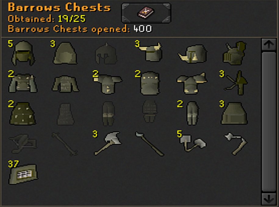 400 Barrows runs on the GIM. Pain....