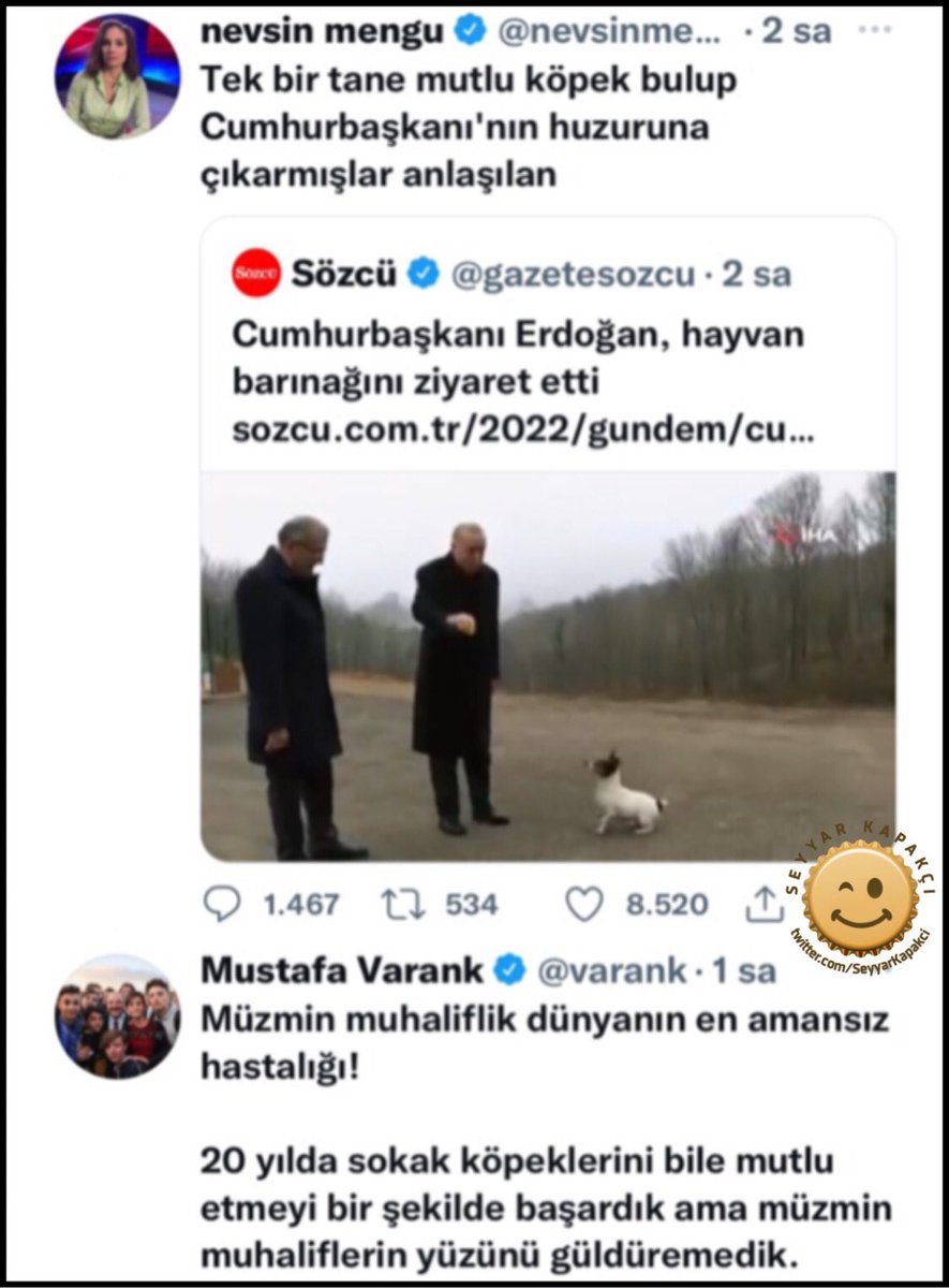 Son günlerde sayın Bakan <a href="/varank/">Mustafa Varank</a> kapak üstüne kapak yapıyor. Yetişemiyoruz. Sayfayı kendisine mi teslim etsek ne yapsak 😃