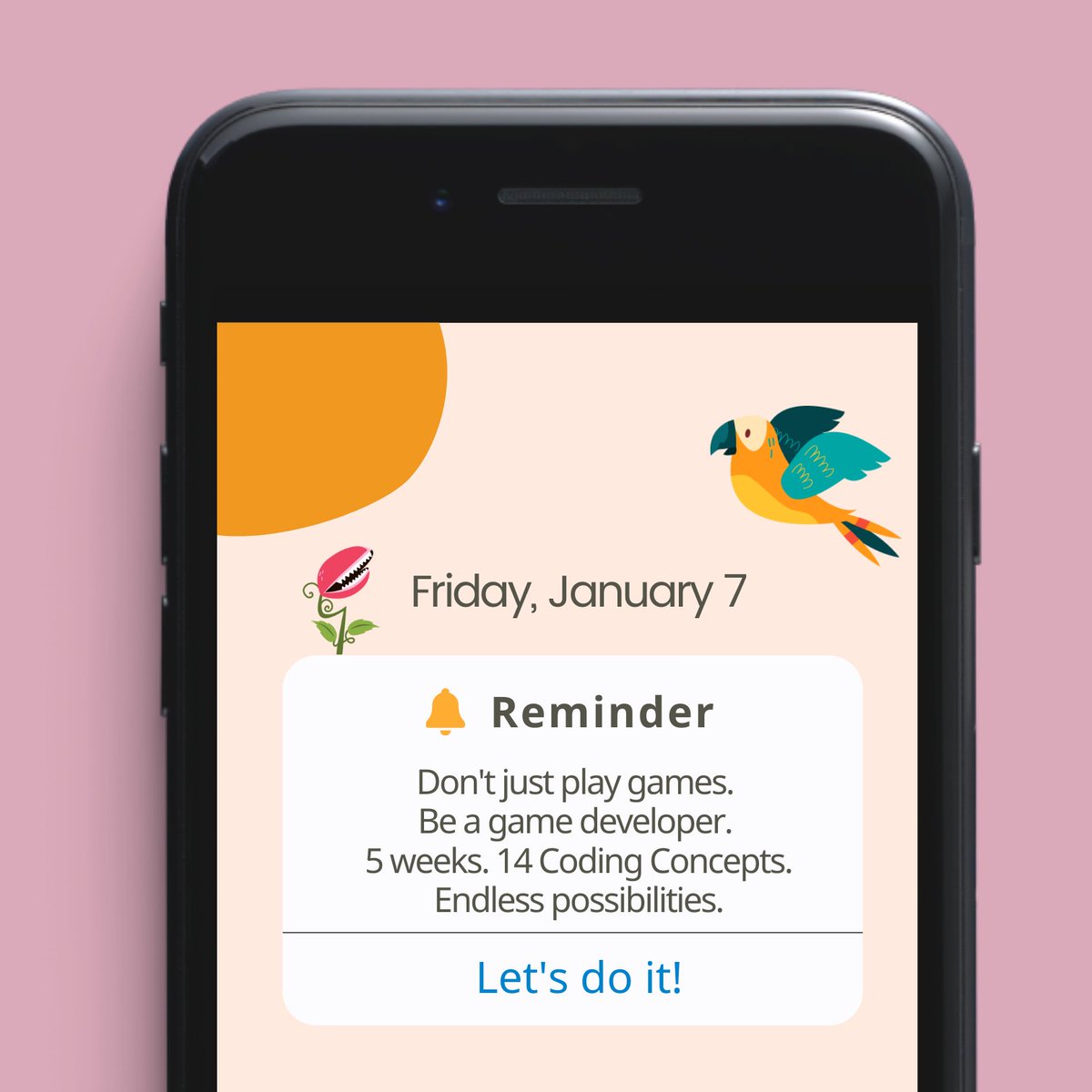Did you know that the co-founders of Apple, Steve Jobs and Steve Wozniak, loved playing video games as kids? In fact, their first success was a game called Breakout.

Sign up for our workshop today and turn the "I cannot" into "I can!" gethopscotch.com