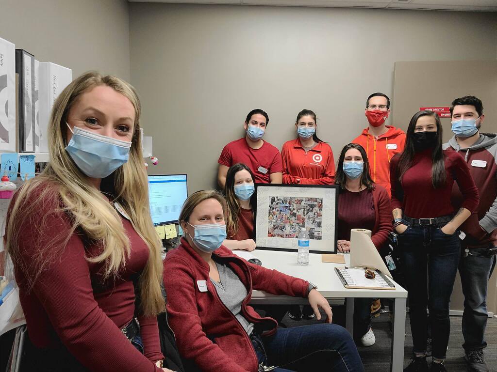 Sad day at 1948 as we say goodbye to <a href="/y_moritz/">Christine</a> :( it’s been an awesome 3 years working with you!! Best of luck in your new role! <a href="/ShanEgan619/">Shan</a> <a href="/DanaBretz/">Dana Bretz</a> <a href="/ETLJenn/">Jennifer</a> <a href="/KennyMahoney/">Kenneth Mahoney</a> @1team1deen <a href="/TGTDev/">Devon Smith</a>