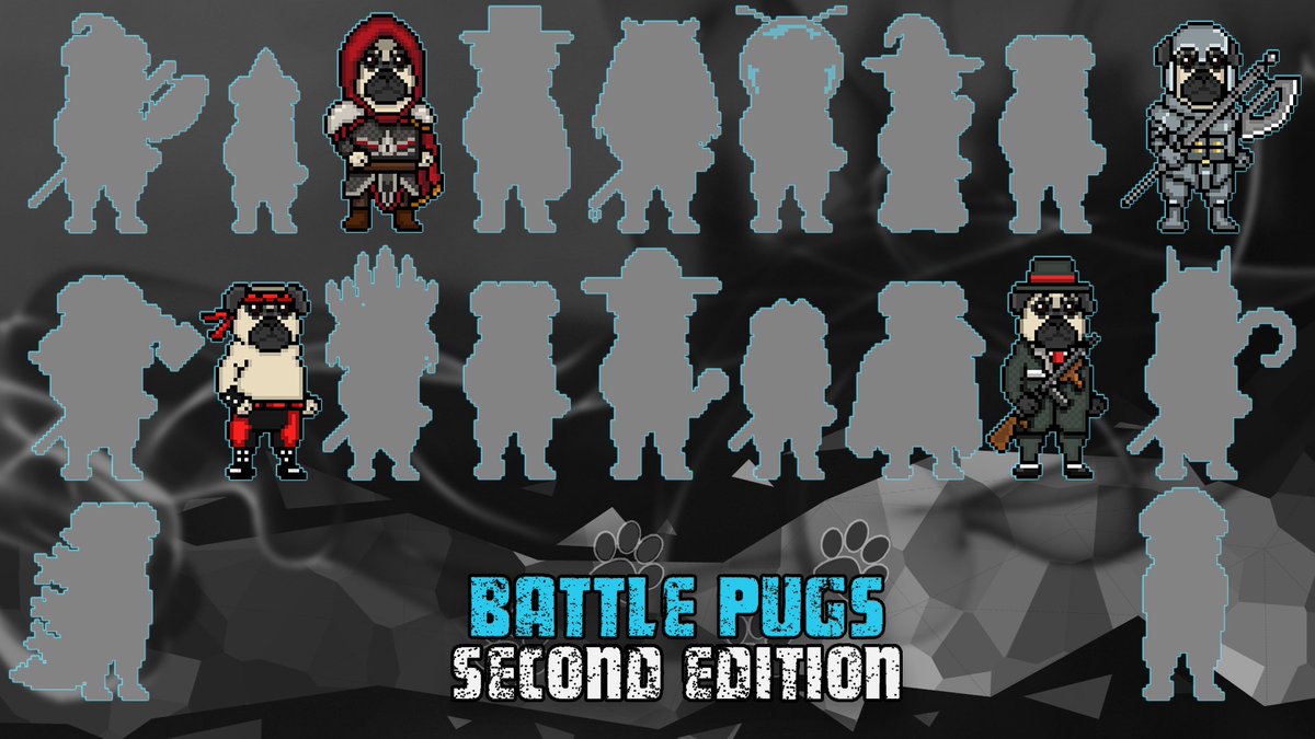 HighsGamingHub's tweet photo. #BattlePugs reinforcements are starting to show up!

Kung Fu / Assassin / Mobster / Knight Pugs

Coming soon to @ThetaDrop...

$Theta $Tfuel #NFTs #nftcollectors #nft #NFTCollection #nft #NFTcollectibles https://t.co/OVZHJ5P9HL