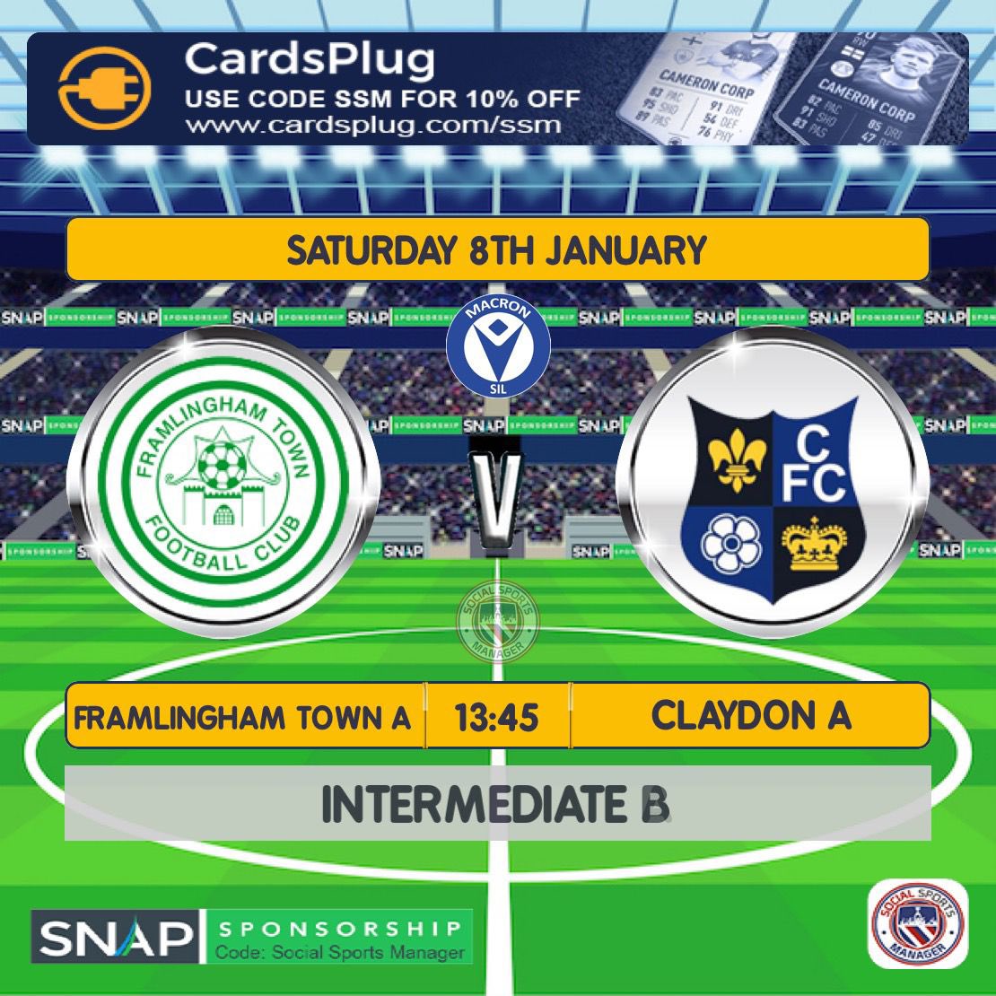 Claydon FC tweet media