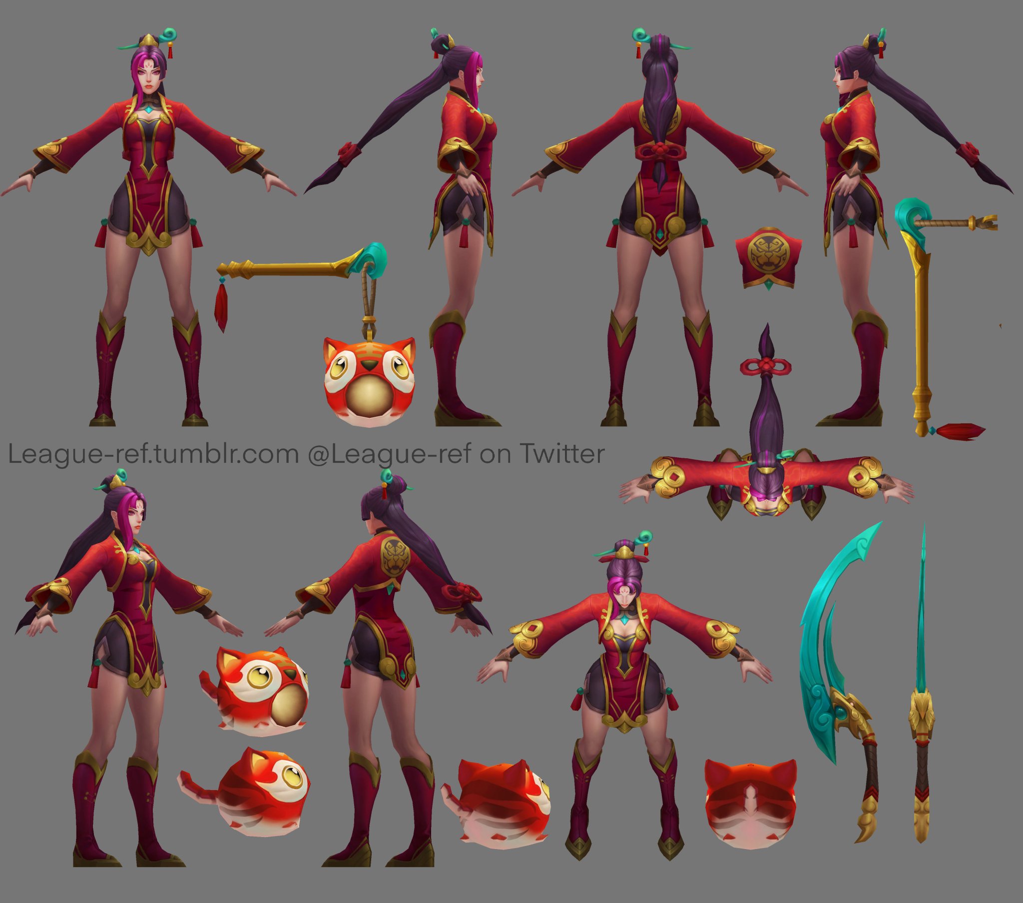 Zhonya on X: FPX World Championship skin turnarounds [PBE 10.9