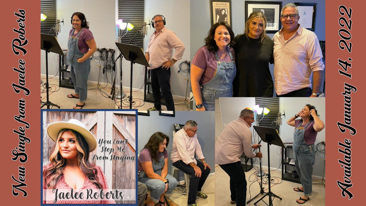 1 week 'til the release of my new single, "You Can't Stop Me From Staying"!  Y'all, this song is loaded with some of my favorite people- amazing instrumentalists (Surrett, Bibey, Benson, Wray and Mattingly) + Kenny &amp; Amanda Smith join me on harmony vocals! clg.lnk.to/JRsfs-s