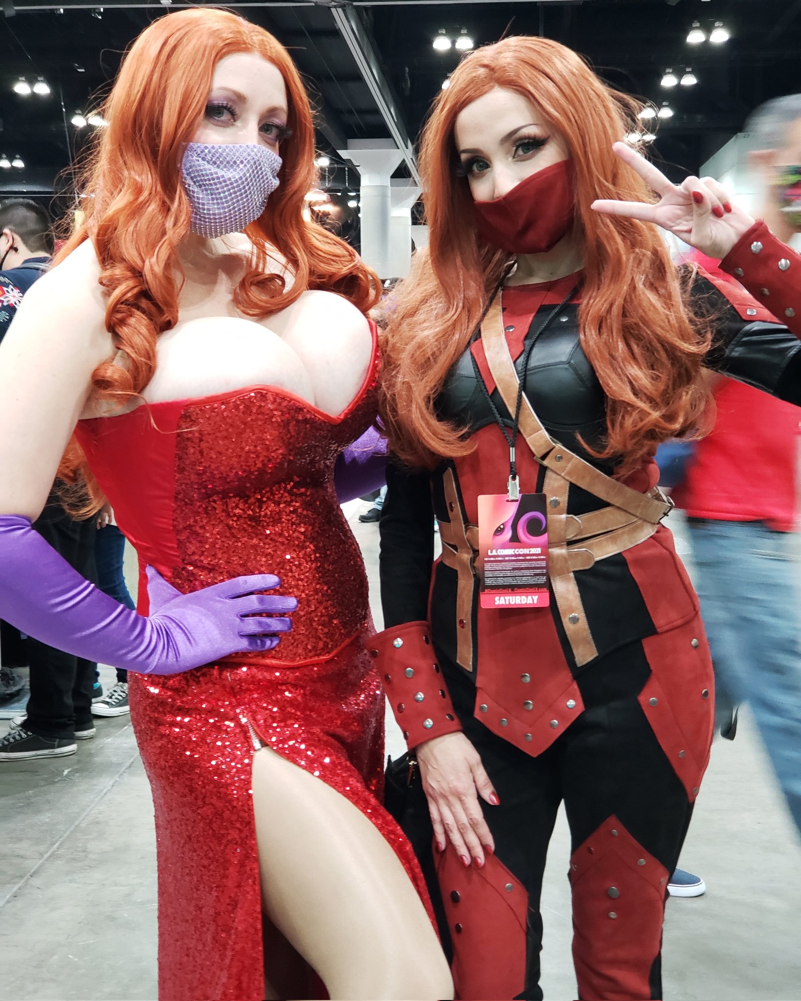 TW Pornstars - Alina Masquerade 🔜 The_Culture_Expo. Twitter. @mew_nightmare and I at @comicconla