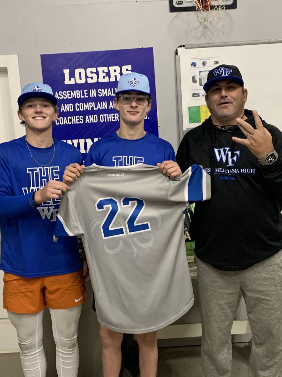 WFHS__Baseball's tweet photo. The pick is in!🔒

With the 1st pick in the 2022 WF Baseball Sulphur Challenge Draft

Team Varnadoe (Grey Team) selects,
Daniel Johnston https://t.co/YZeauYXmoL