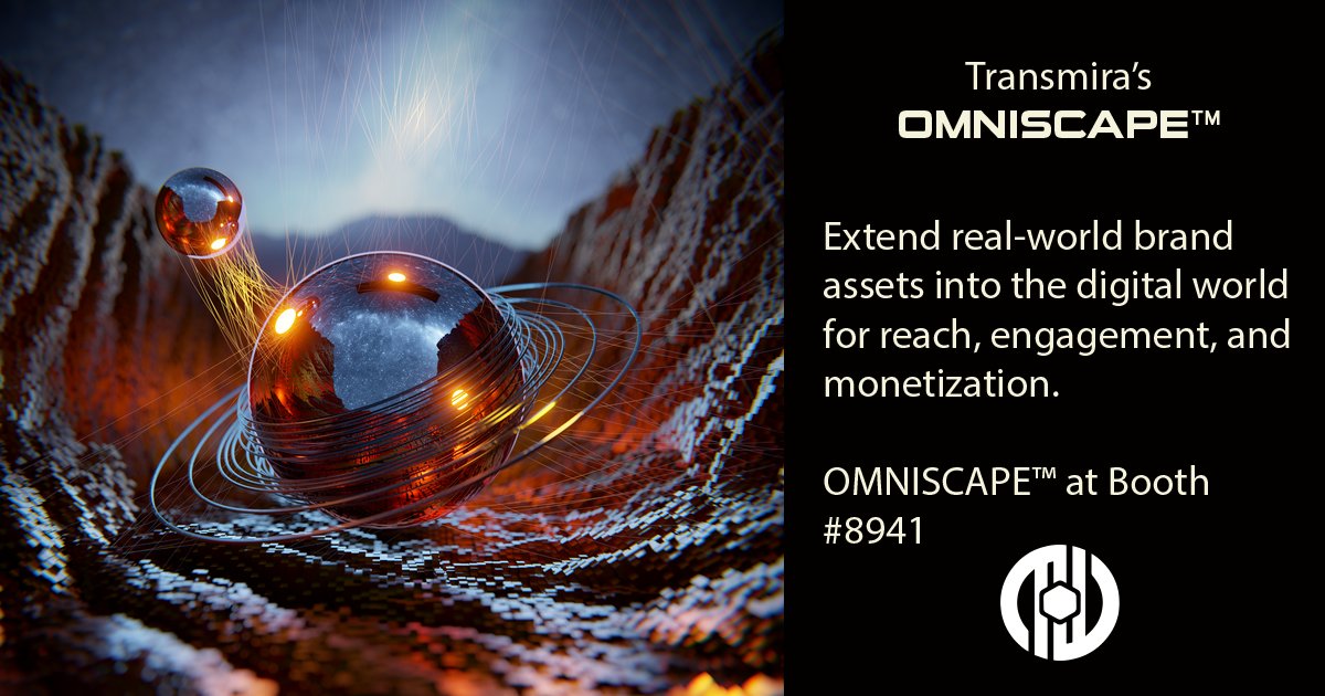 Come see how Omniscape can extend your brand experiences and revenue growth into the digital world. Live demos 10:30 and 1:30 PST. CES booth #8941 @OmniscapeXR #martech #adtech #brand #revenue #AR #VR #XR